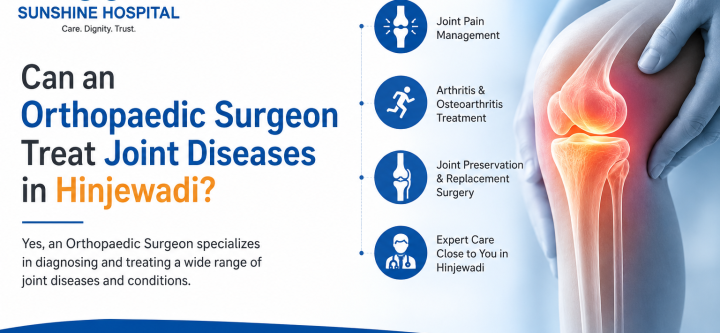 can an orthopaedic surgeon treat joint disease